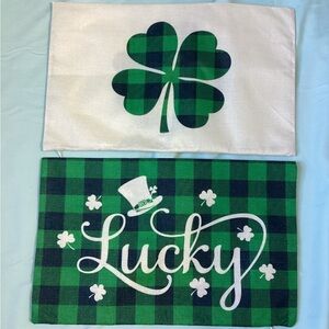 Set of Two St. Patrick’s Day Decorative Pillow Covers